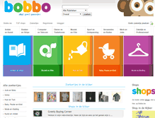 Tablet Screenshot of bobbo.be